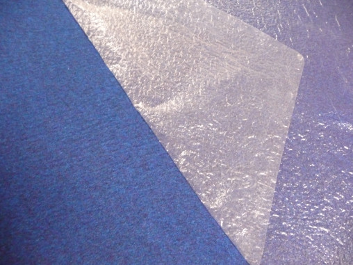 Teppich blau, 5543, 3m breit (mit Schutzfolie)